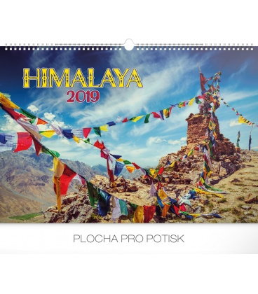 Wall calendar Himalaya 2019