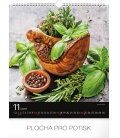 Wall calendar Spices and herbs 2019