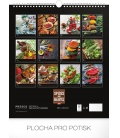 Wall calendar Spices and herbs 2019
