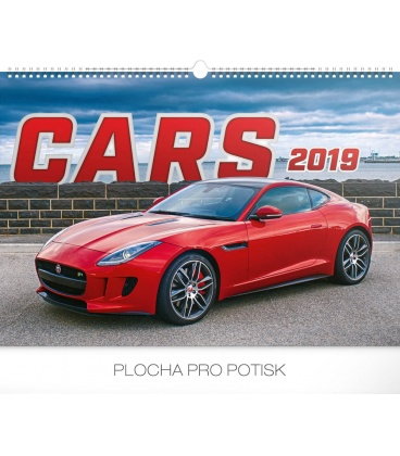 Wall calendar Cars 2019