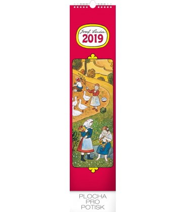 Nástěnný kalendář Josef Lada – Děti - vázanka 2019