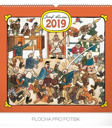 Wandkalender Josef Lada – Pub 2019