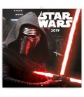 Nástěnný kalendář Star Wars 2019