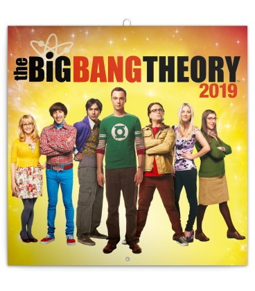 Wall calendar Bing bang Theory 2019