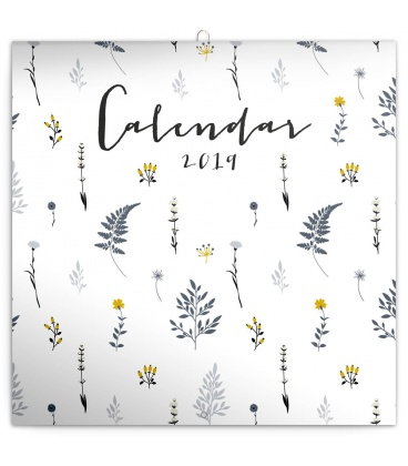 Wall calendar Style 2019