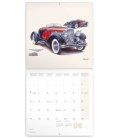 Nástěnný kalendář Classic Cars – Václav Zapadlík, 2019