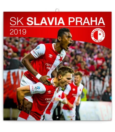 Nástěnný kalendář SK Slavia Praha (ilustrativní foto) 2019
