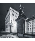 Nástěnný kalendář Praha černobílá 2019