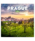 Nástěnný kalendář Praha letní 2019