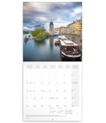 Wall calendar Prague summer 2019