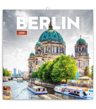 Nástěnný kalendář Berlín 2019