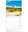 Wall calendar Lighthouses 2019