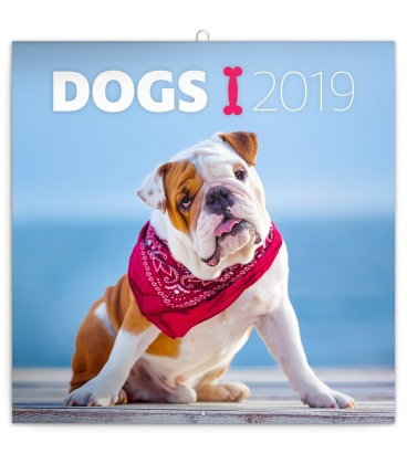 Wandkalender Dogs 2019