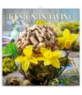 Nástěnný kalendář Design in Living 2019