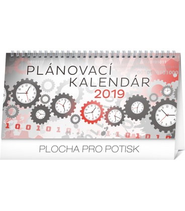 Table calendar Weekly planner SK 2019