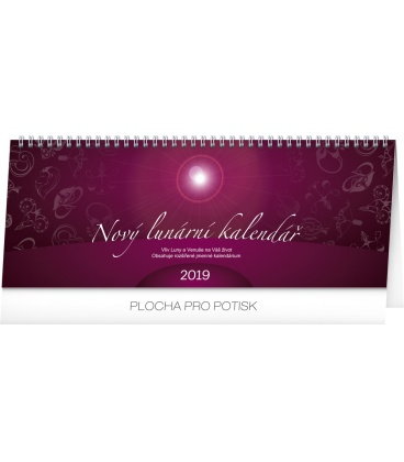 Stolní kalendář Nový lunární kalendář 2019