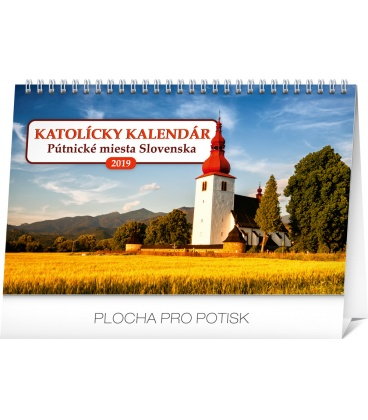 Stolní kalendář Katolícky kalendár SK 2019