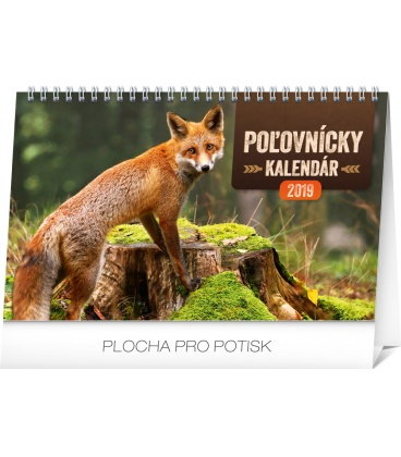 Stolní poľovnícky kalendár SK 2019