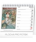 Stolní kalendář Alfons Mucha 2019