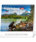 Stolní kalendář Rozprávkové Slovensko SK 2019