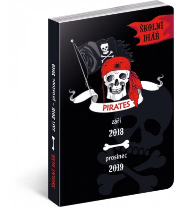 Diář školní Piráti (září 2018 – prosinec 2019) 2019
