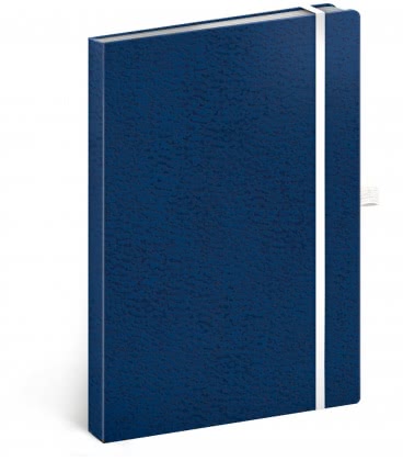 Notizbuch A5 Vivella Classic liniert blau/weiss 2019