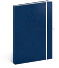 Notizbuch A5 Vivella Classic liniert blau/weiss 2019