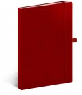 Notebook A5 Vivella Classic dotted red/red 2019