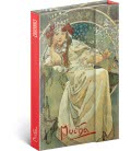 Notebook pocket Alphonse Mucha – Princess, lined 2019