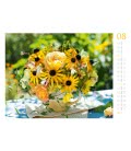 Nástěnný kalendář  Kouzlo květin / Blumenzauber 2019