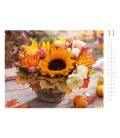 Nástěnný kalendář  Kouzlo květin / Blumenzauber 2019