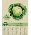 Wall calendar Saisonkalender Gemüse & Obst 2019