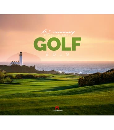 Wandkalender Golf 2019