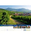 Nástěnný kalendář  Cyklotrasy Německa / Deutschlands Radfernwege 2019