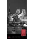 Nástěnný kalendář  Paříž / Paris, je t&apos;aime 2019