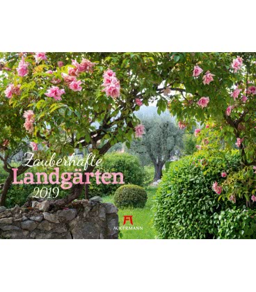 Wandkalender Zauberhafte Landgärten 2019