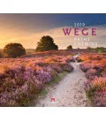 Nástěnný kalendář  Cesty / Wege 2019