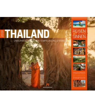Wandkalender Thailand 2019