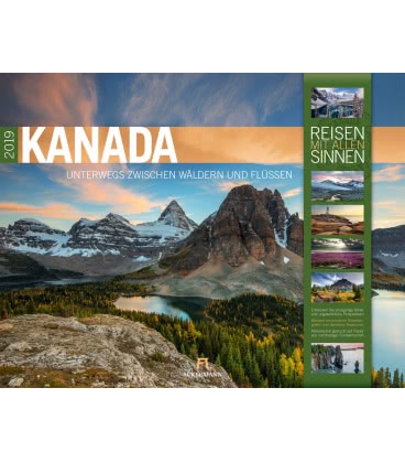 Wandkalender Kanada 2019
