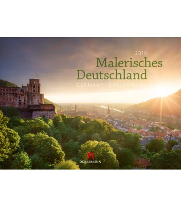 Wall calendar Malerisches Deutschland 2019