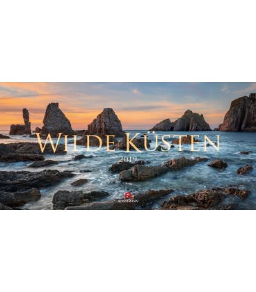 Wandkalender Wilde Küsten 2019