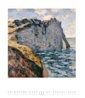 Nástěnný kalendář  Claude Monet 2019