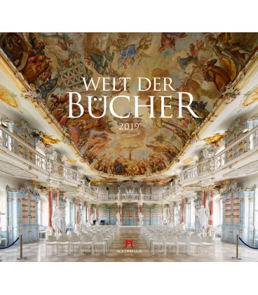 Nástěnný kalendář  Svět knih / Welt der Bücher 2019