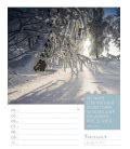 Nástěnný kalendář  Okamžiky - týdenní plánovač / Augenblicke der Achtsamkeit – Wochenplane