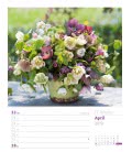 Wandkalender Zauberhafte Blumendeko – Wochenplaner 2019