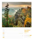 Wall calendar Poetische Landschaften – Wochenplaner 2019