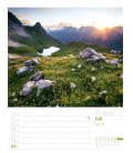 Wall calendar Faszination Alpenwelt – Wochenplaner 2019