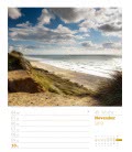 Wandkalender Am Meer, ein Strandspaziergang – Wochenplaner 2019