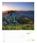 Nástěnný kalendář  Malebné Německo - týdenní plánovač / Malerisches Deutschland – Wochenpl