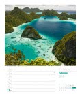 Wall calendar Reiseträume, rund um die Welt – Wochenplaner 2019
